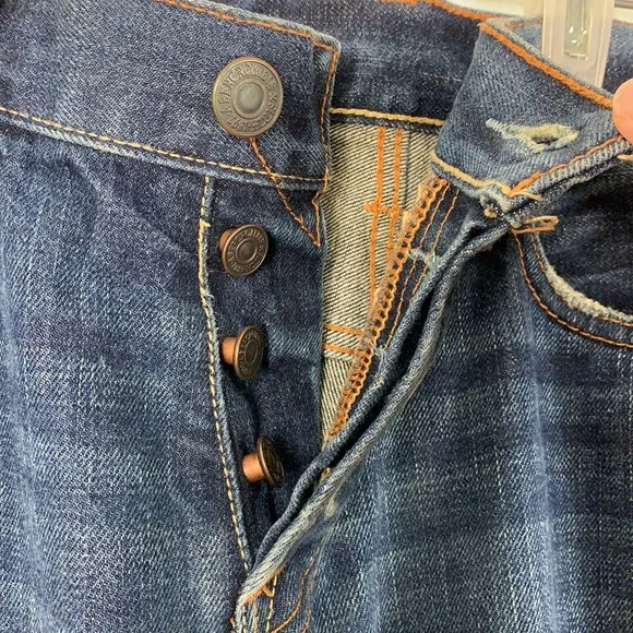 Jeans 30/30 Abercrombie and Finch Classic Straight Jeans 30x30 - Picture 5 of 11